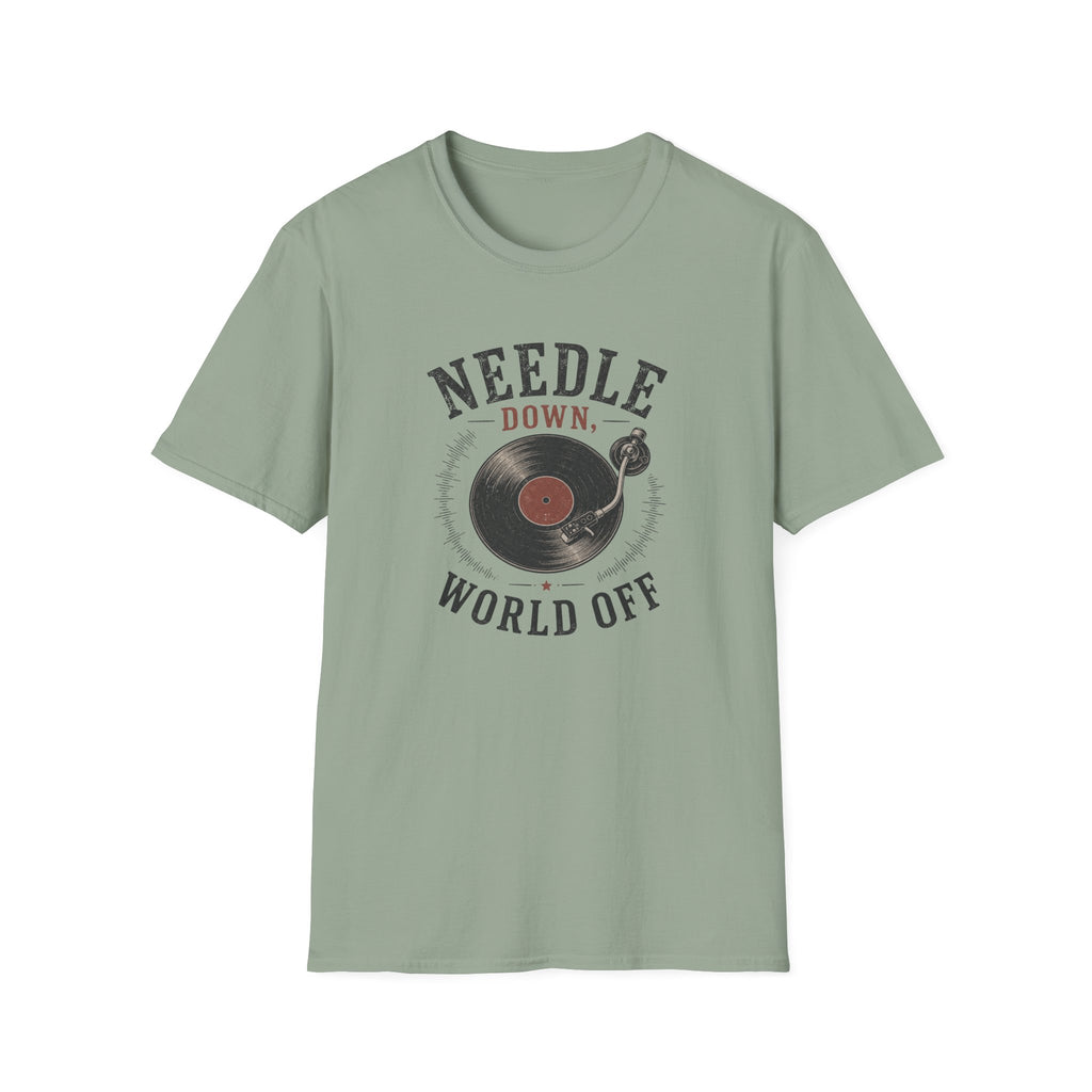 Needle Down World Off T-Shirt