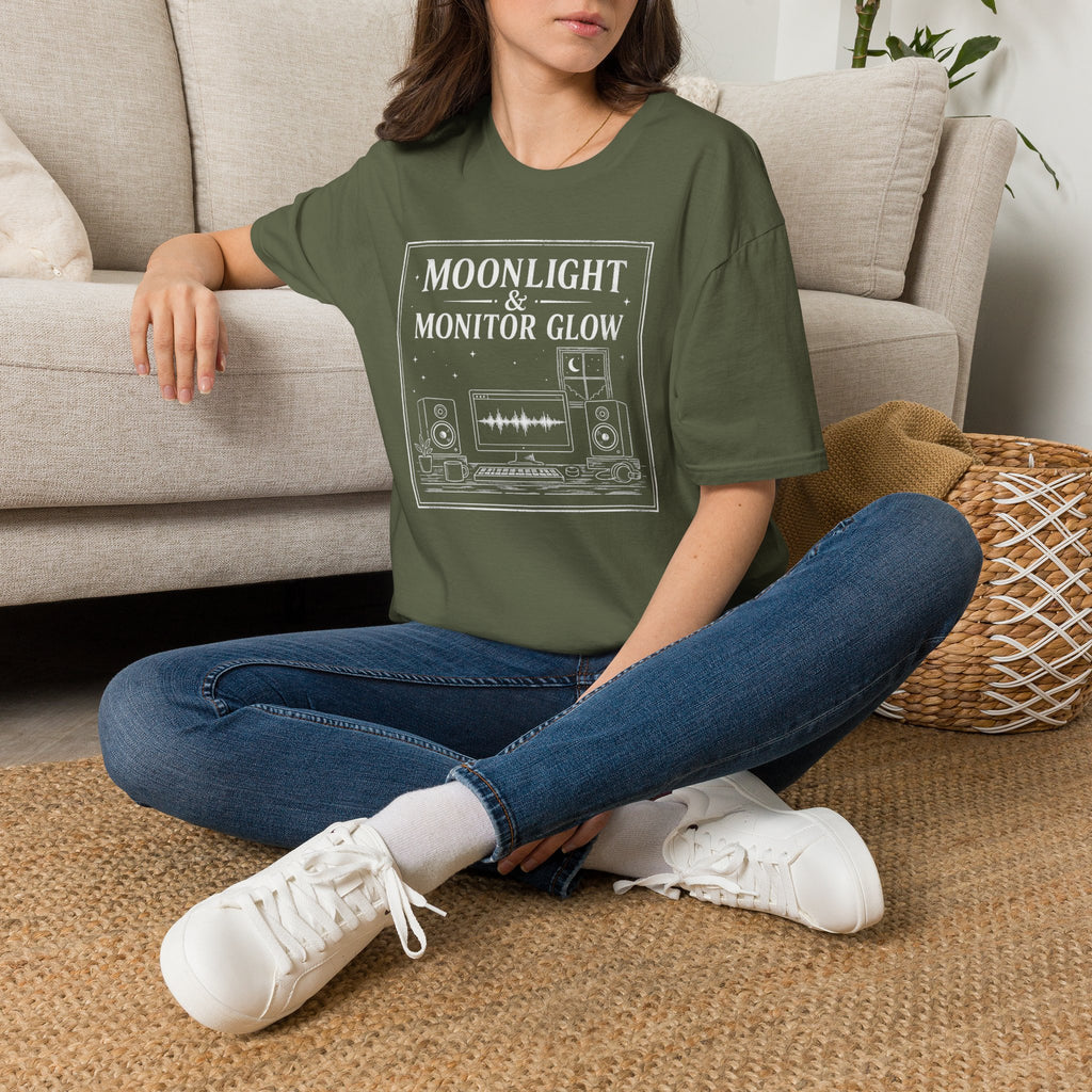 Moonlight and Monitor Glow T-Shirt