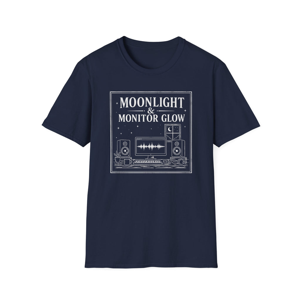 Moonlight and Monitor Glow T-Shirt