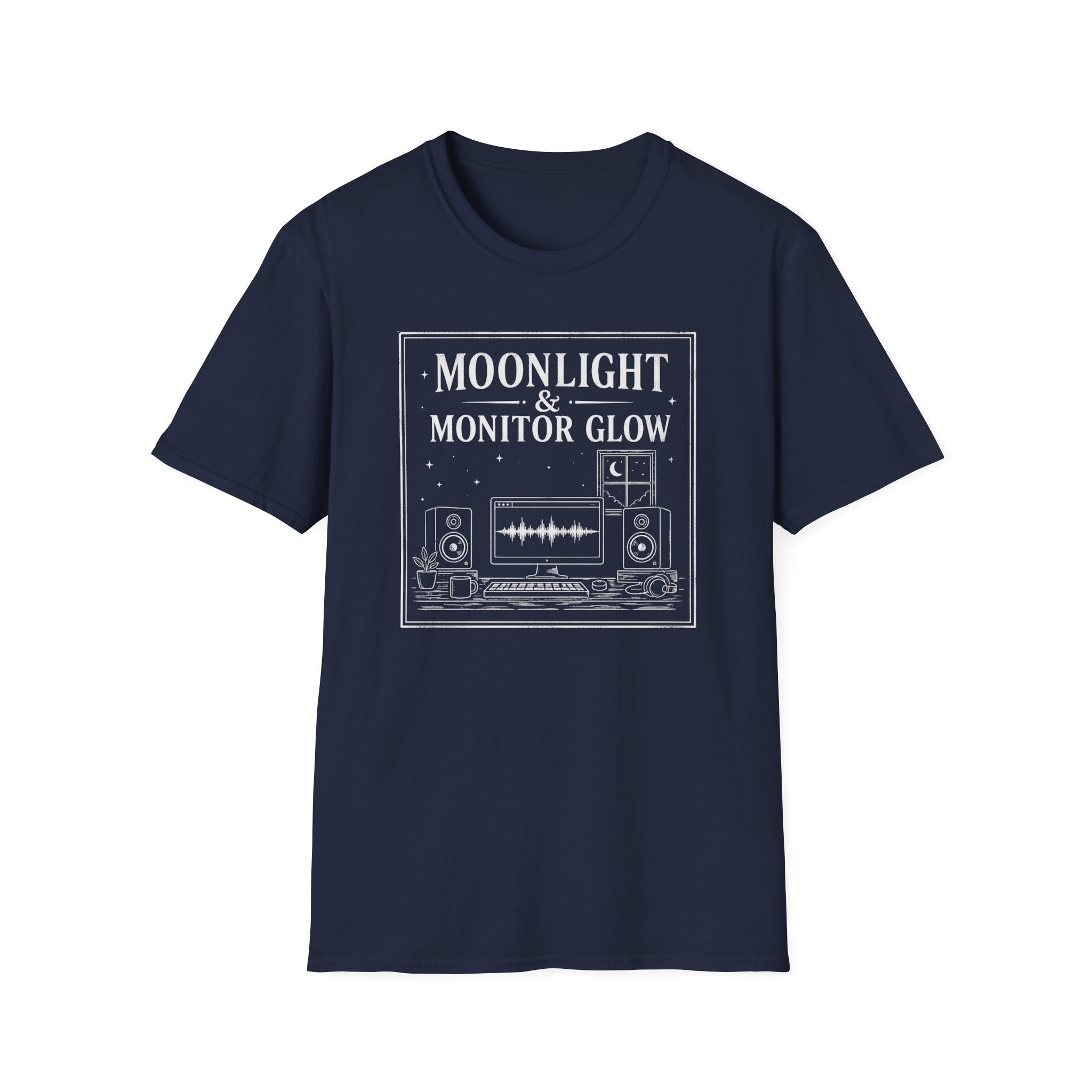 Moonlight and Monitor Glow T-Shirt
