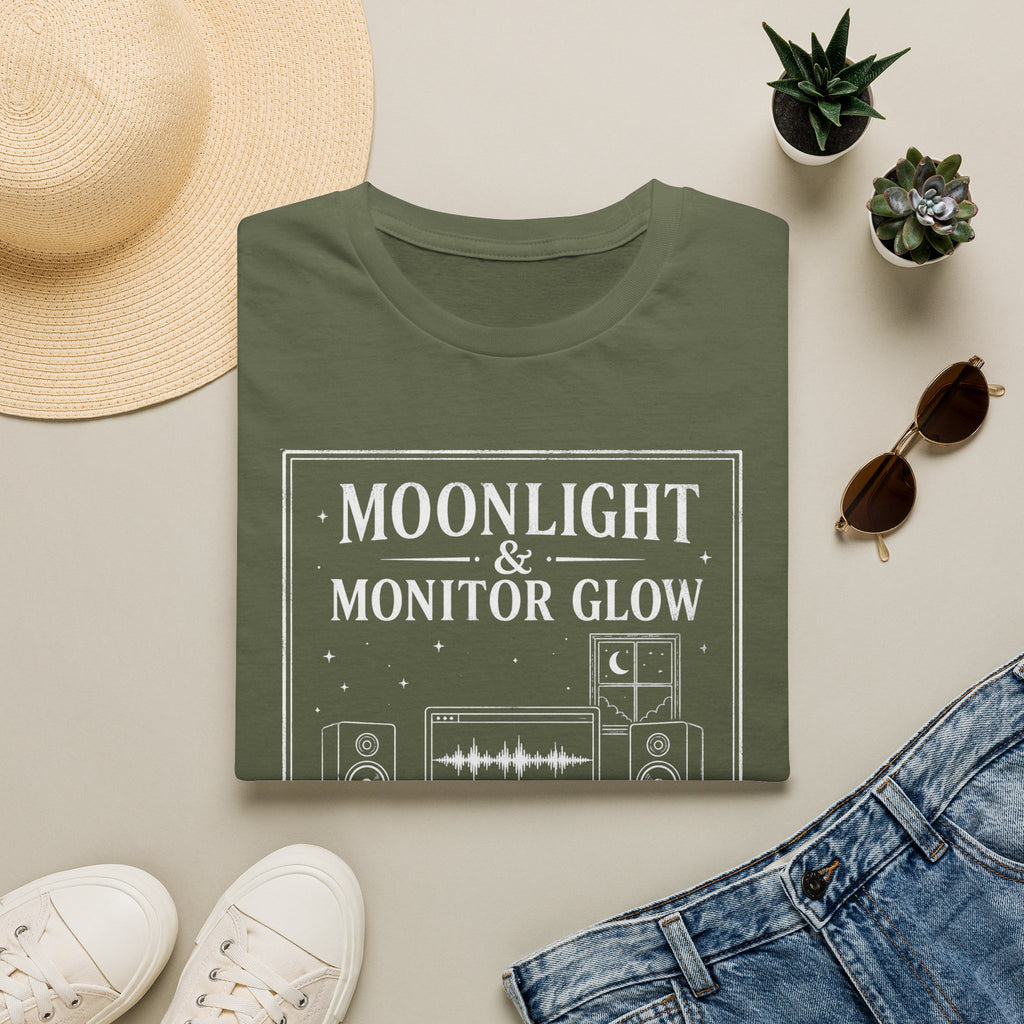 Moonlight and Monitor Glow T-Shirt