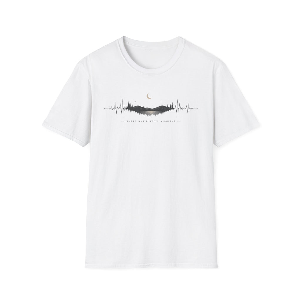 Where Music Meets Midnight -Dark T-Shirt
