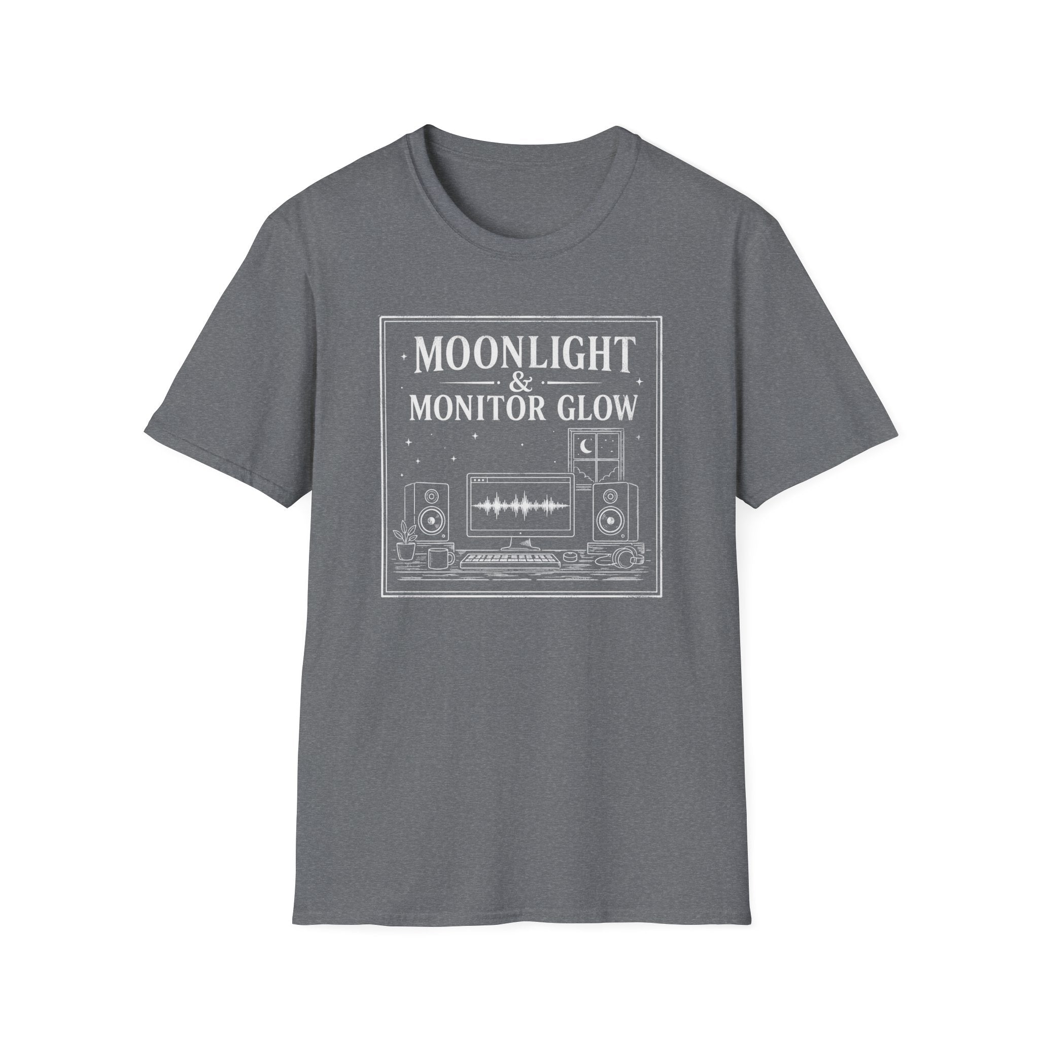 Moonlight and Monitor Glow T-Shirt