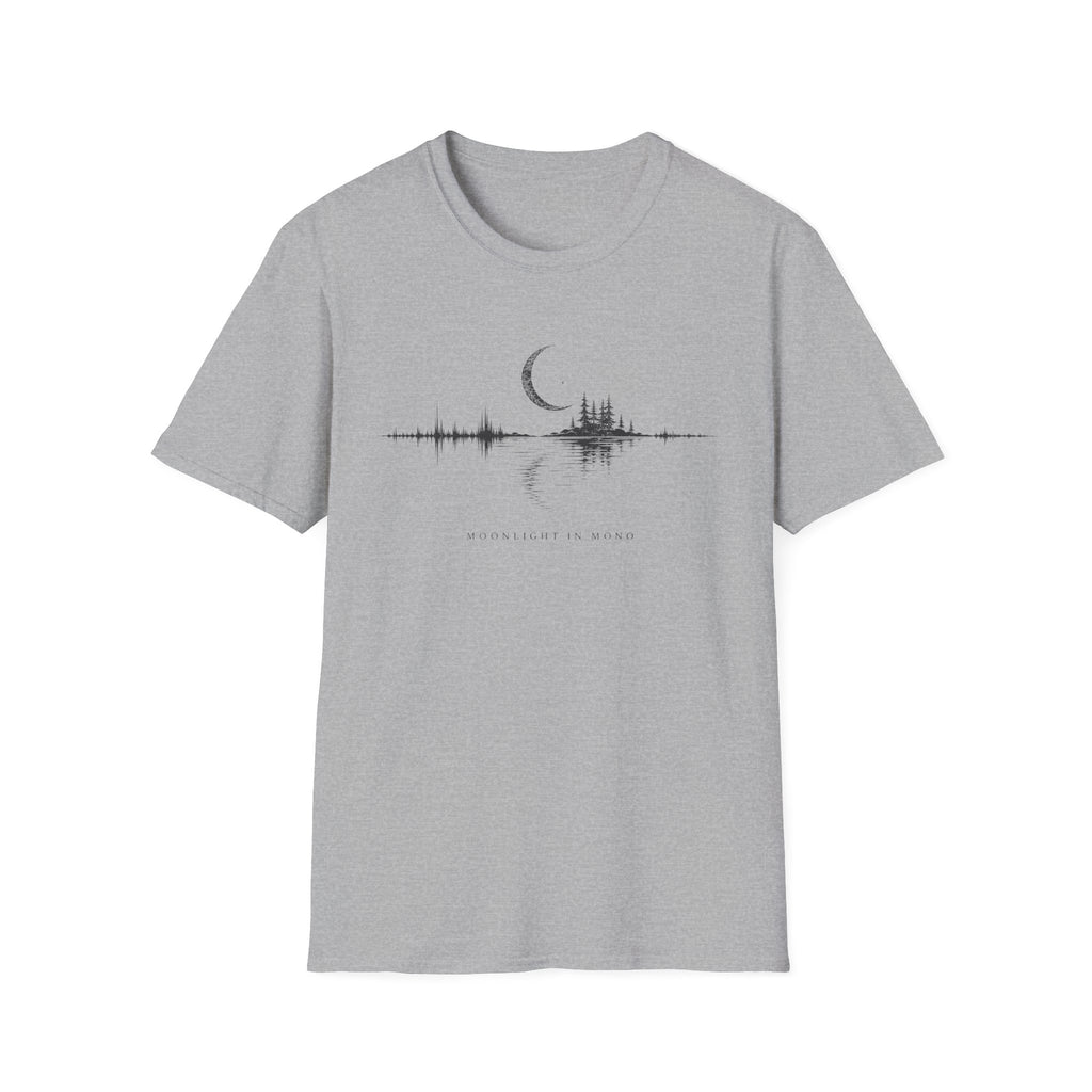 moonlight in mono - Dark T-Shirt
