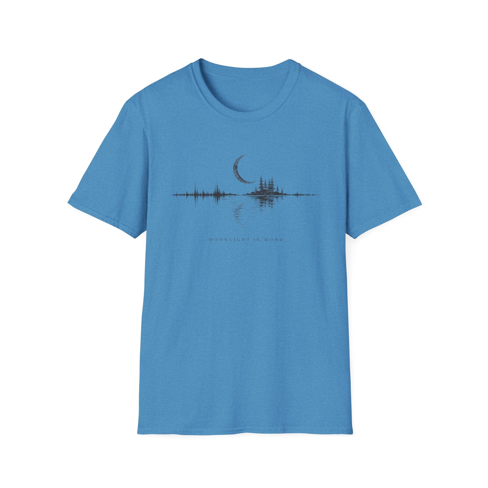 moonlight in mono - Dark T-Shirt
