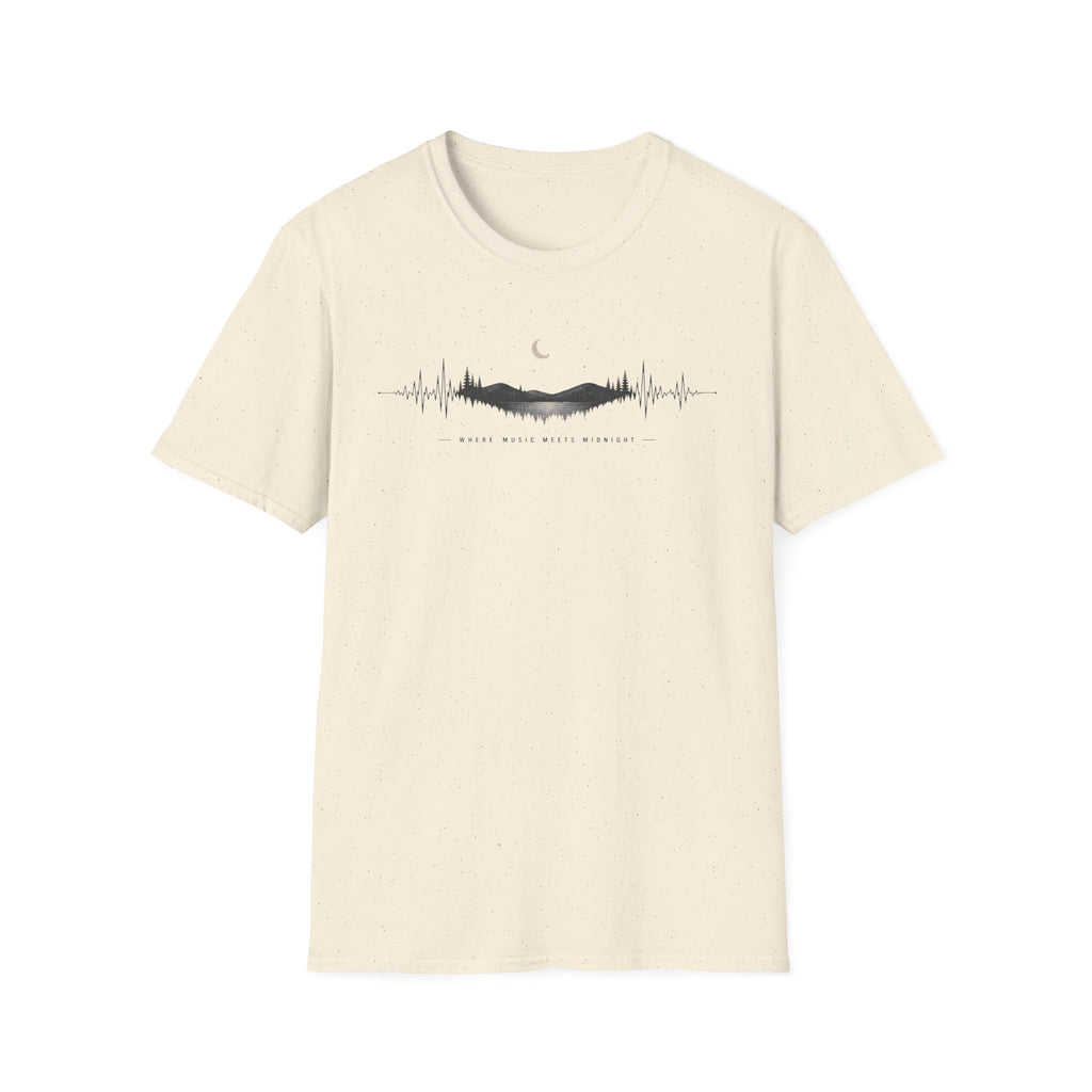 Where Music Meets Midnight -Dark T-Shirt