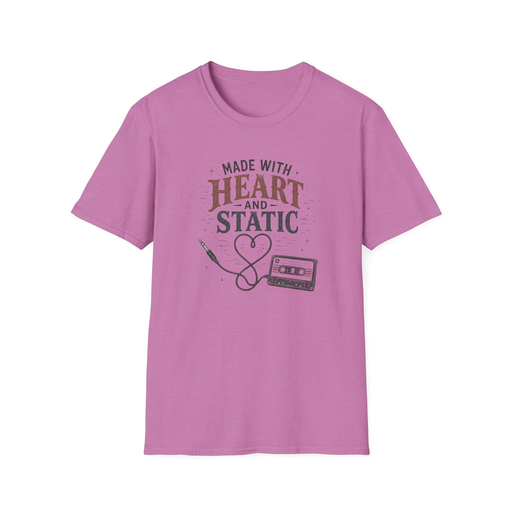 Made With Heart And Static T-Shirt