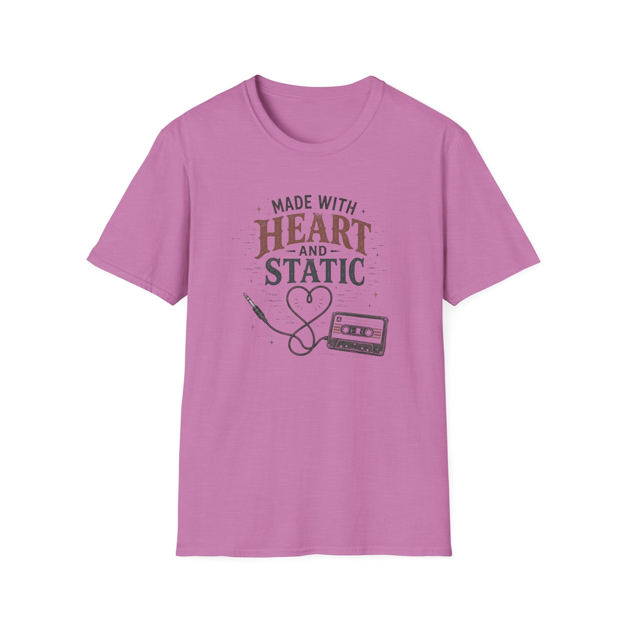Made With Heart And Static T-Shirt