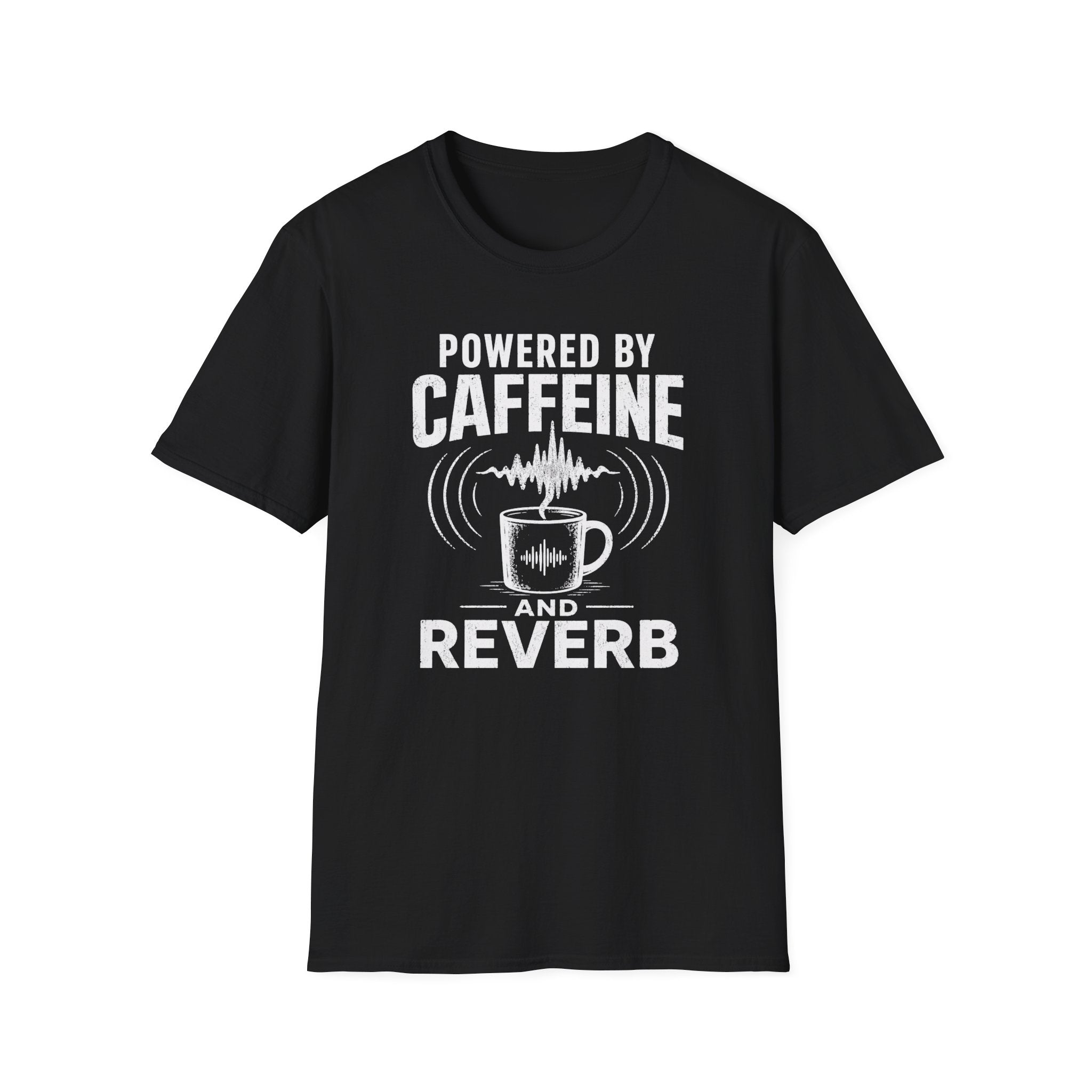 Powered By Caffeine And Reverb T-Shirt