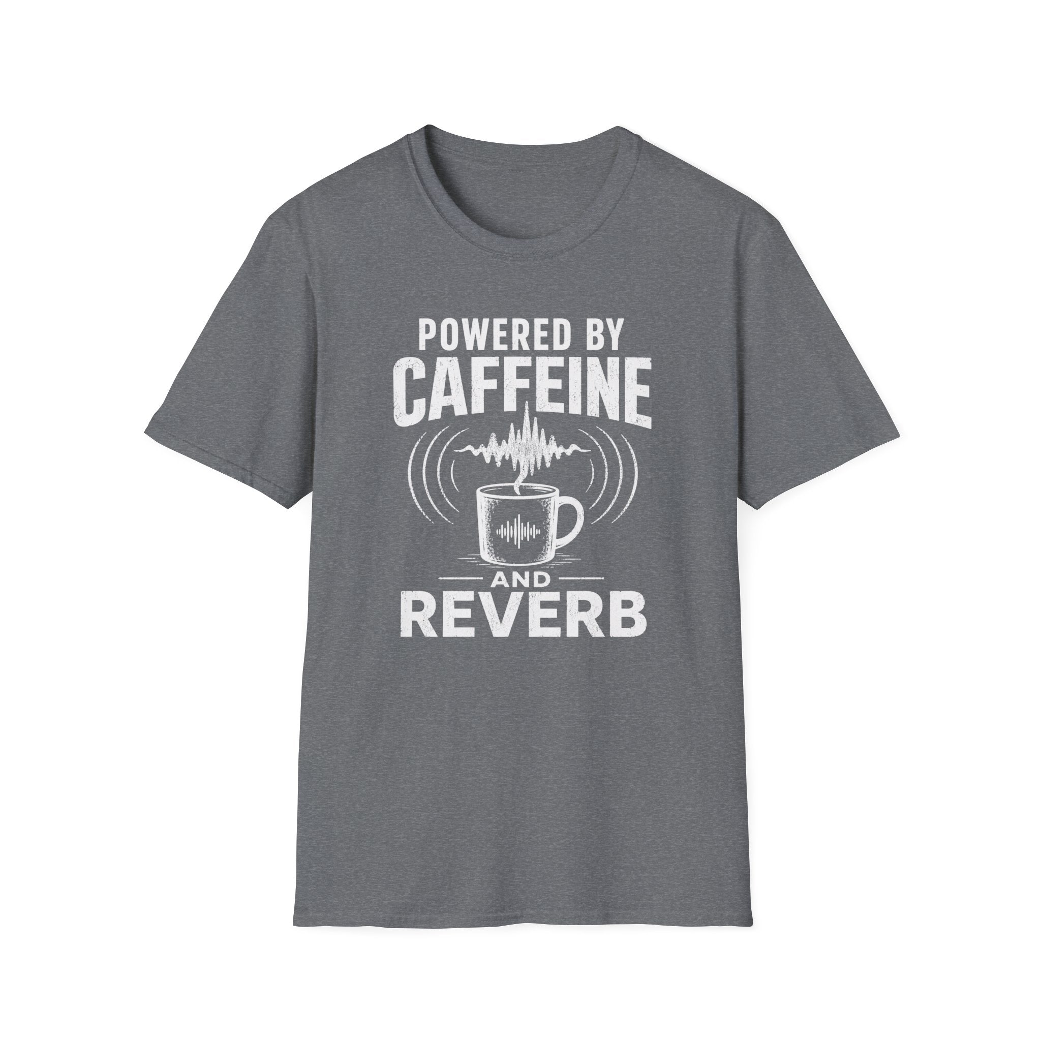 Powered By Caffeine And Reverb T-Shirt
