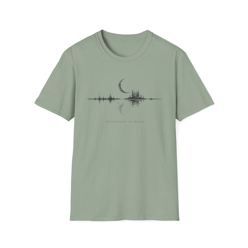 moonlight in mono - Dark T-Shirt
