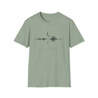 moonlight in mono - Dark T-Shirt