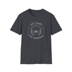 Soft Heart Loud Headphones T-Shirt