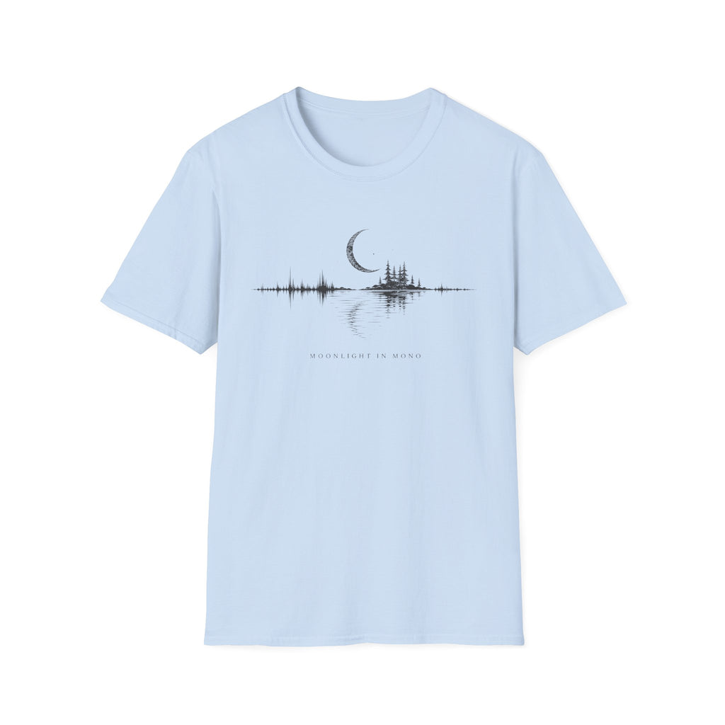 moonlight in mono - Dark T-Shirt