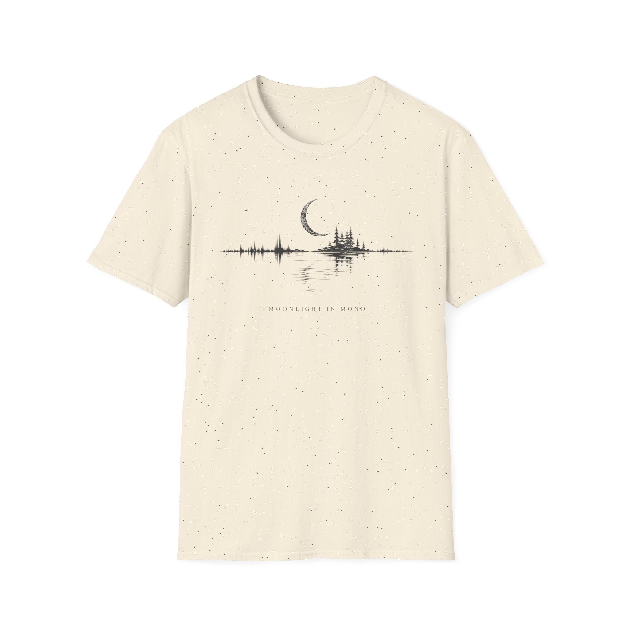 moonlight in mono - Dark T-Shirt