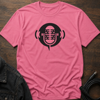 Mic Circle Design w_Sound T-Shirt