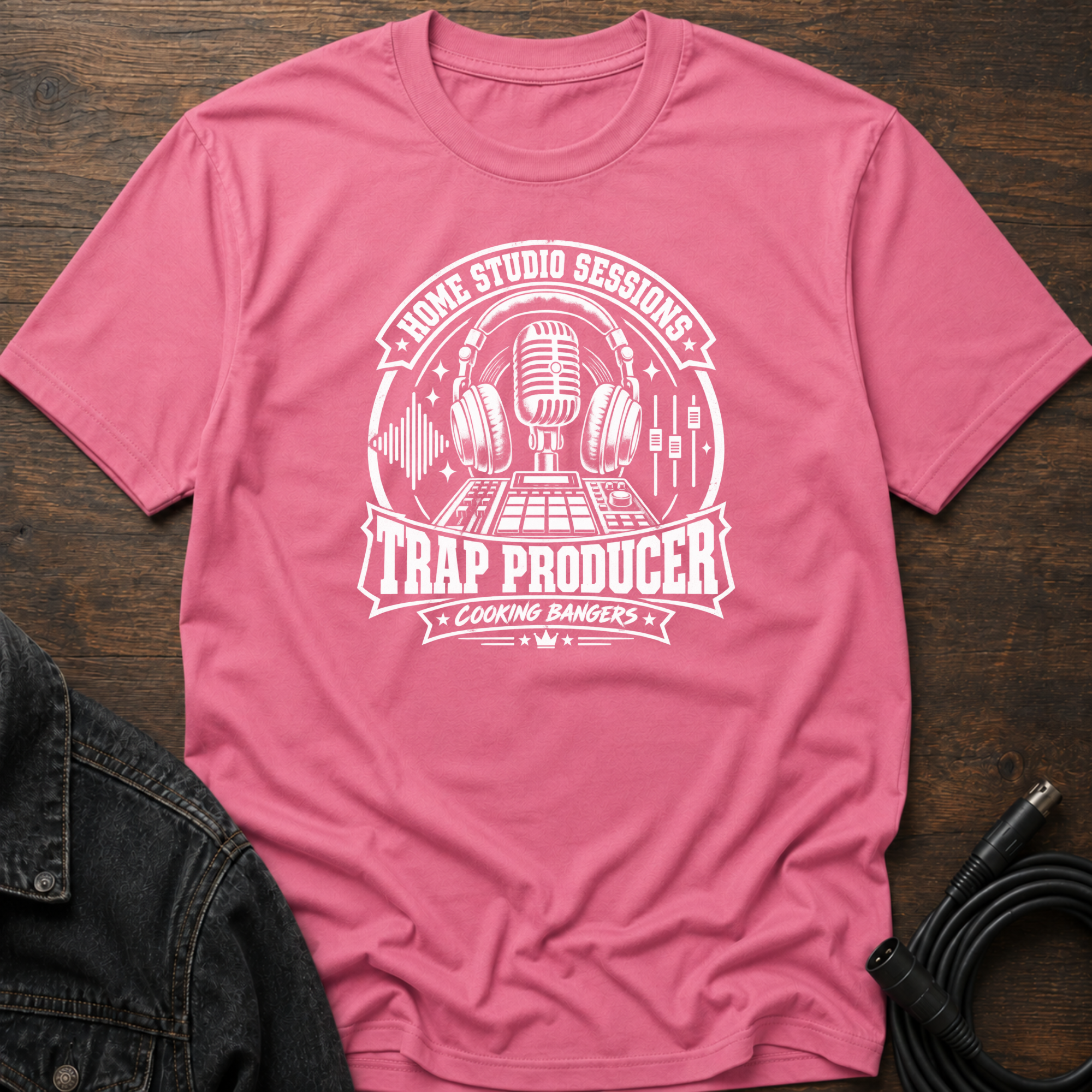 Home Studio Sessions-Trap Producer T-Shirt