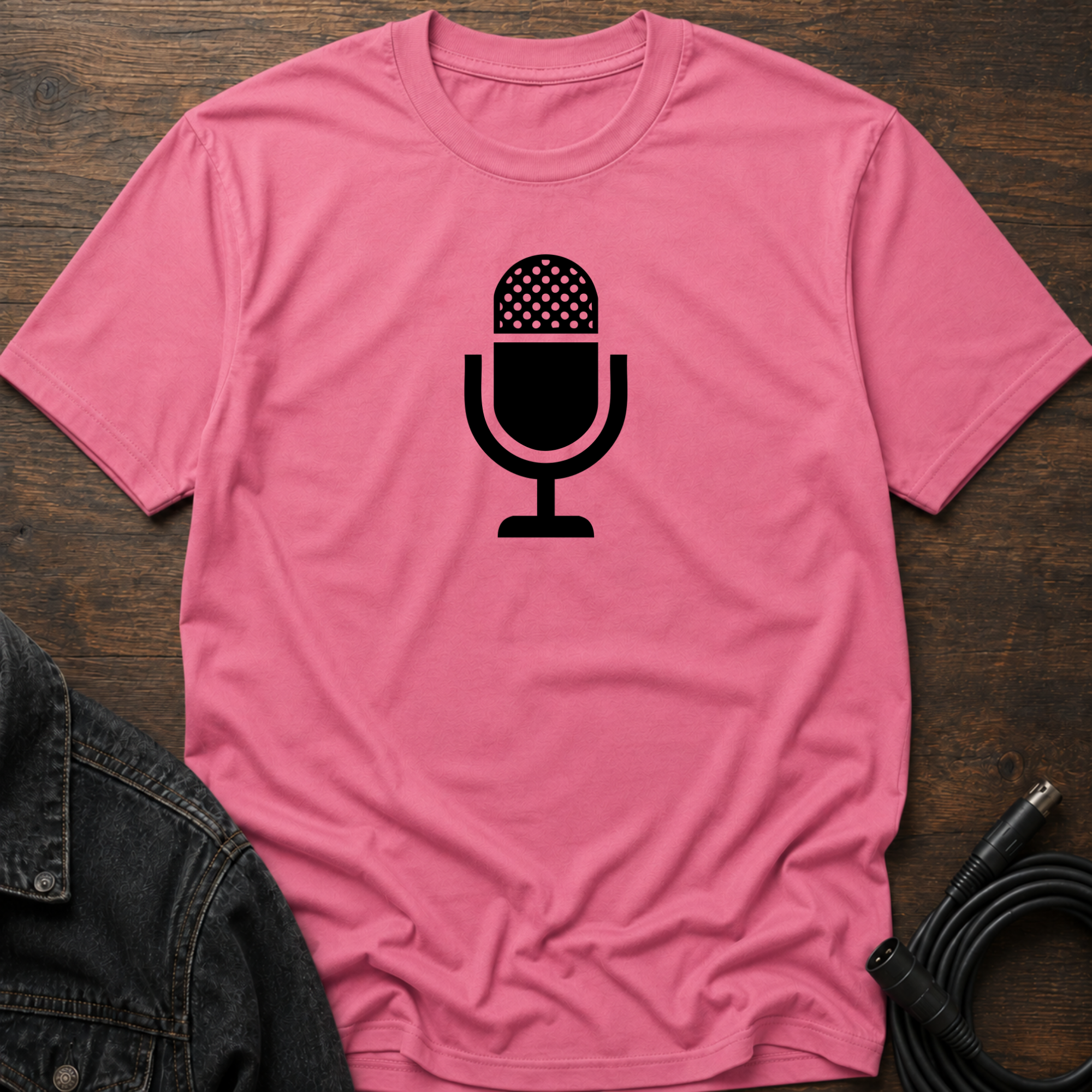 Black Mic Old School T-Shirt