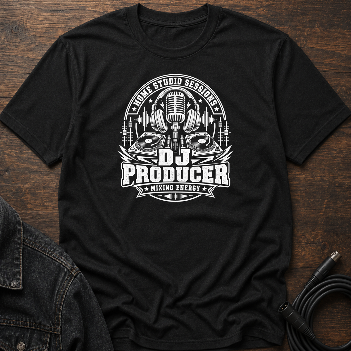 Home Studio Sessions-DJ Producer T-Shirt