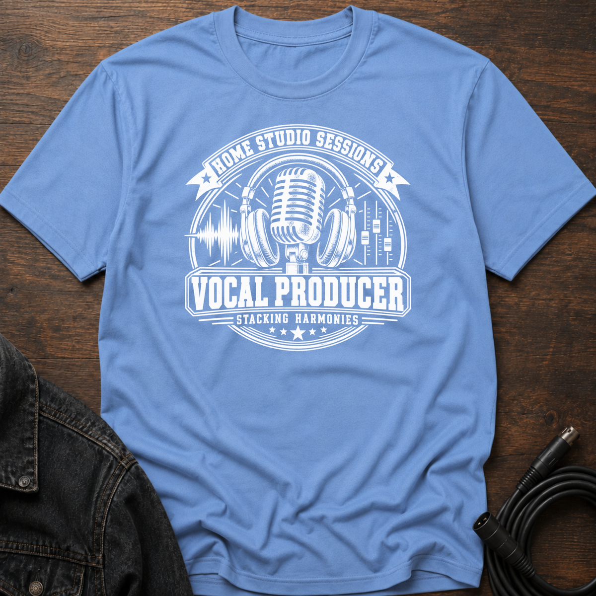 Home Studio Sessions-Vocal Producer T-Shirt
