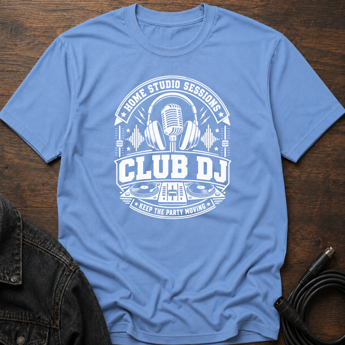 Home Studio Sessions-Club DJ T-Shirt