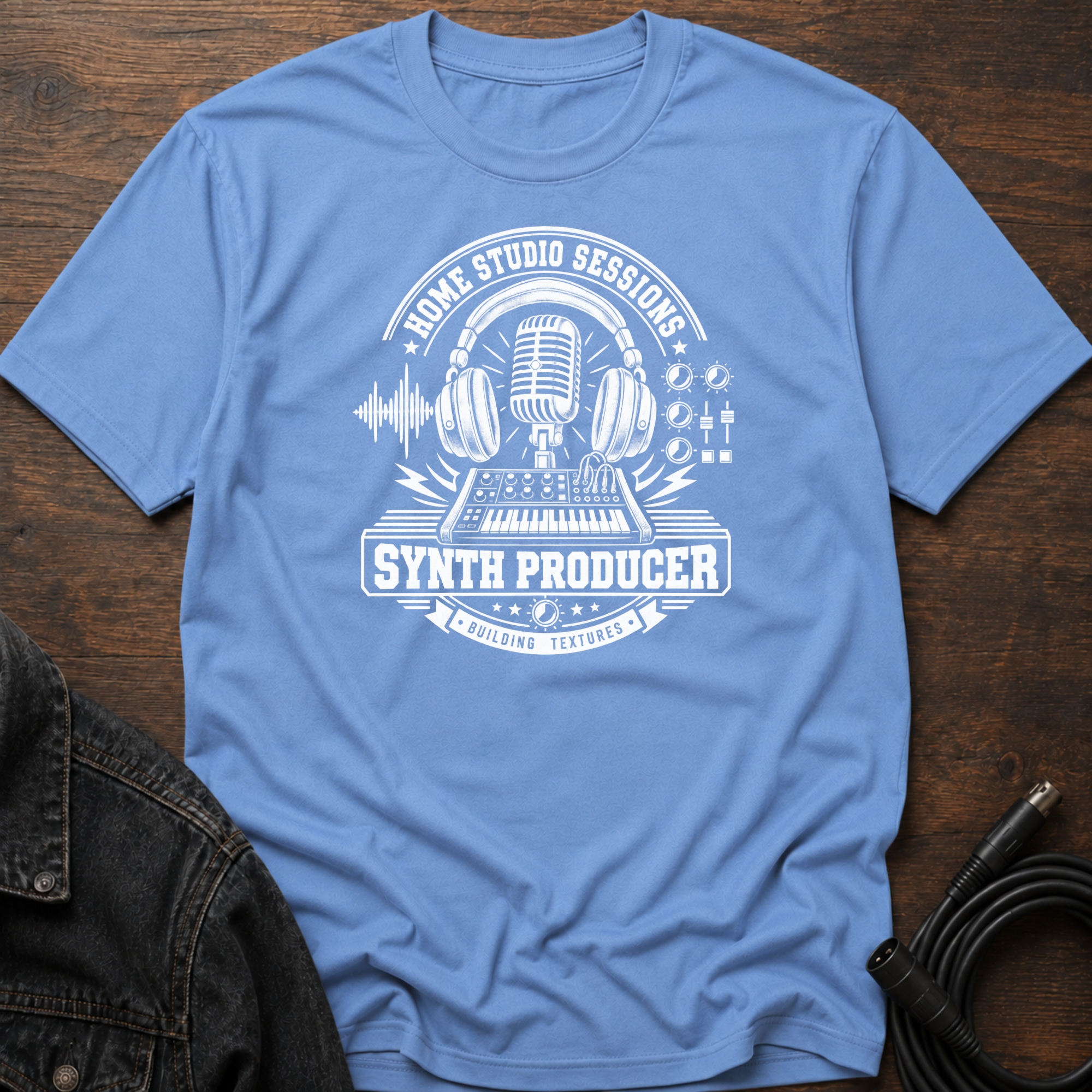 Home Studio Sessions-Synth Producer T-Shirt