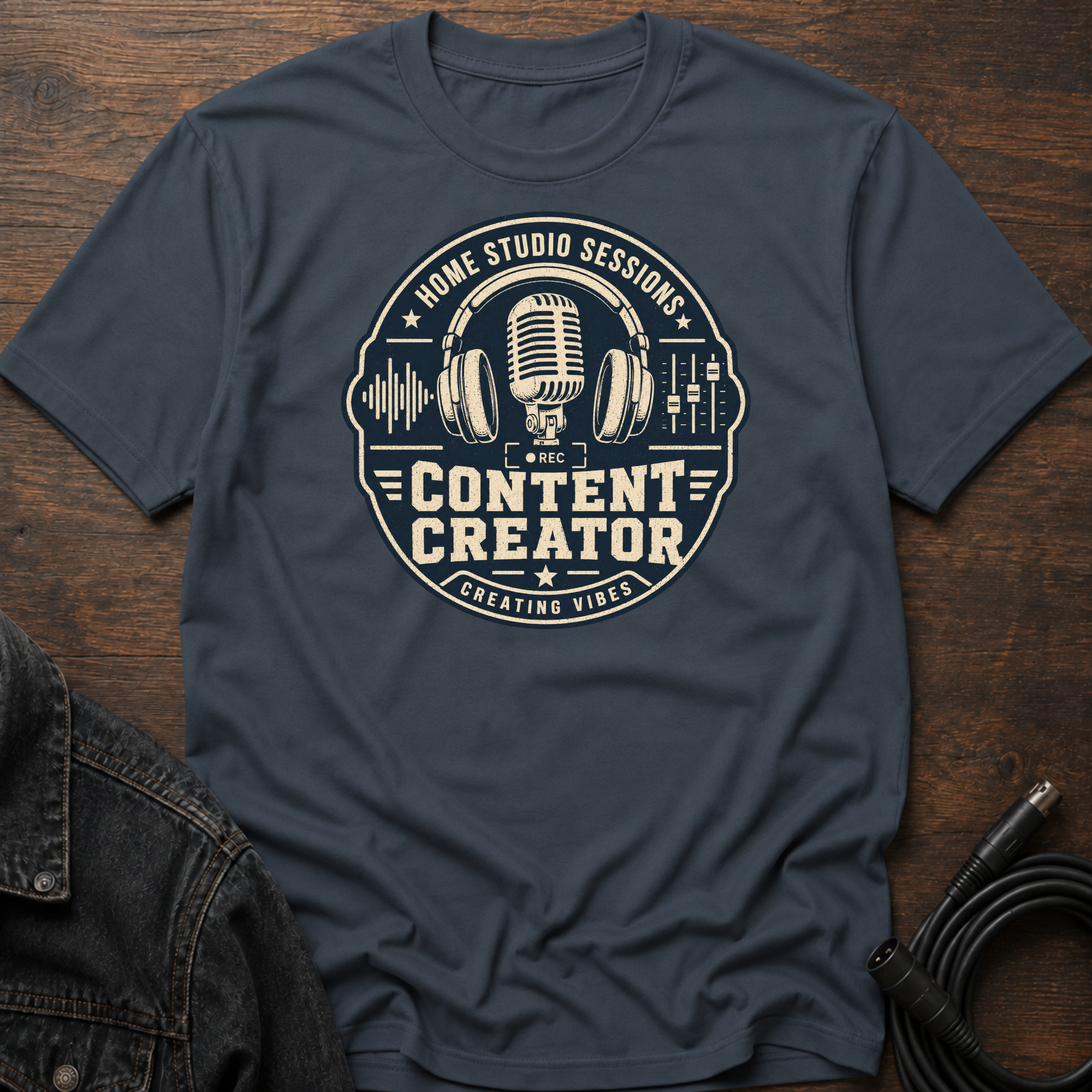 Home Studio Sessions-Content Creator T-Shirt