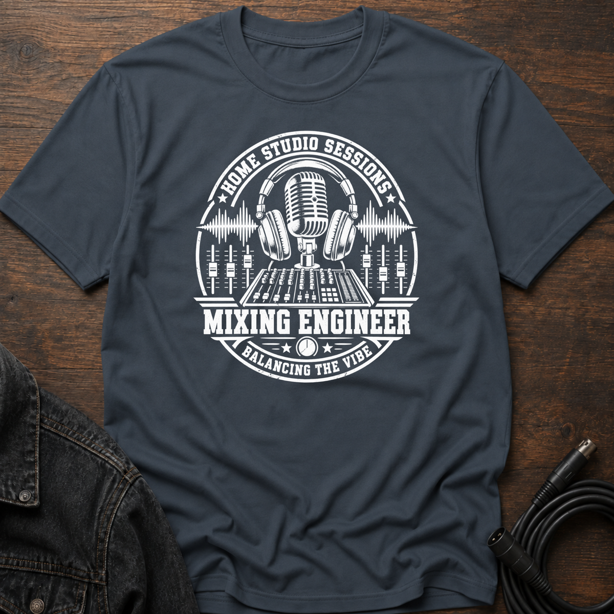 Home Studio Sessions-Mixing Engineer T-Shirt