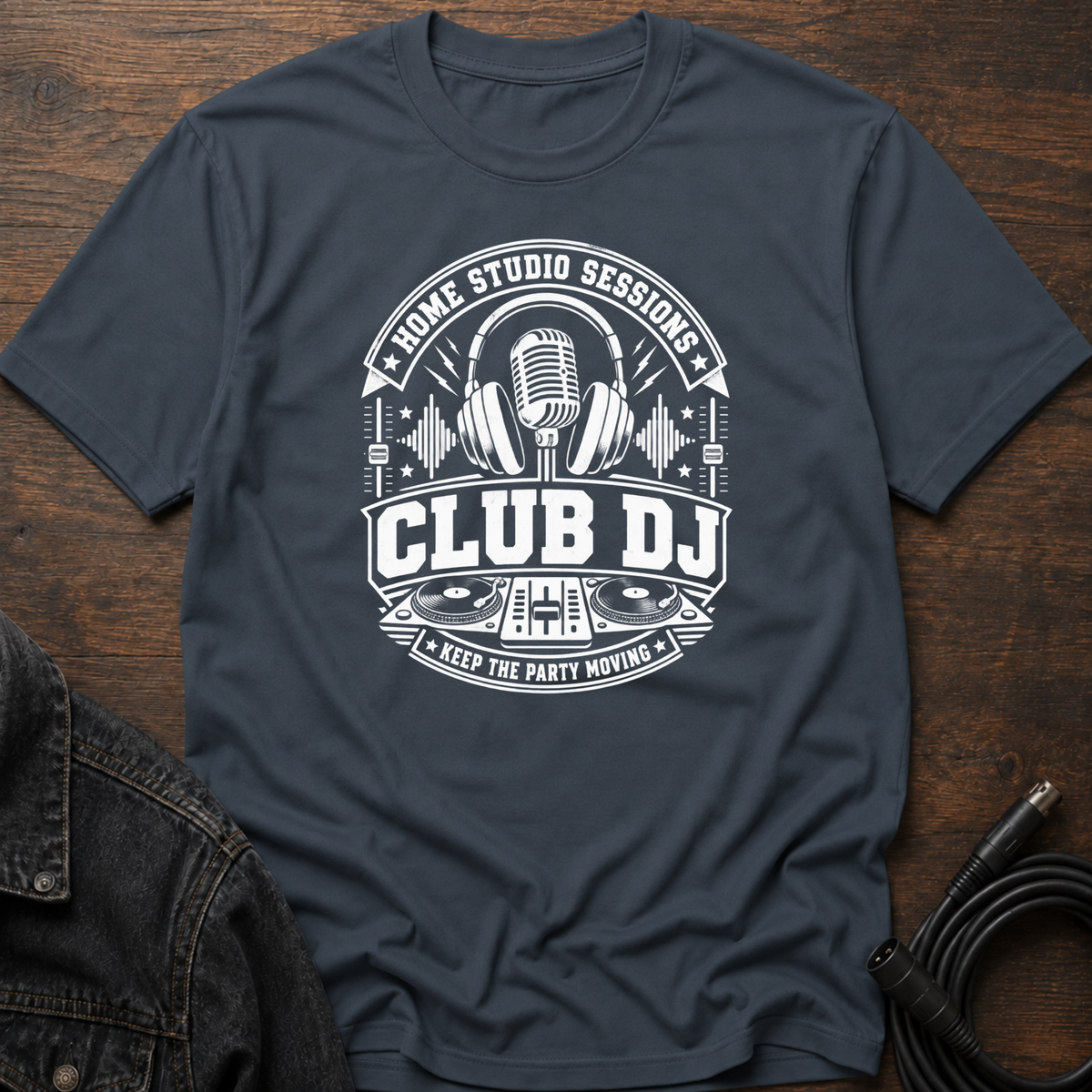 Home Studio Sessions-Club DJ T-Shirt