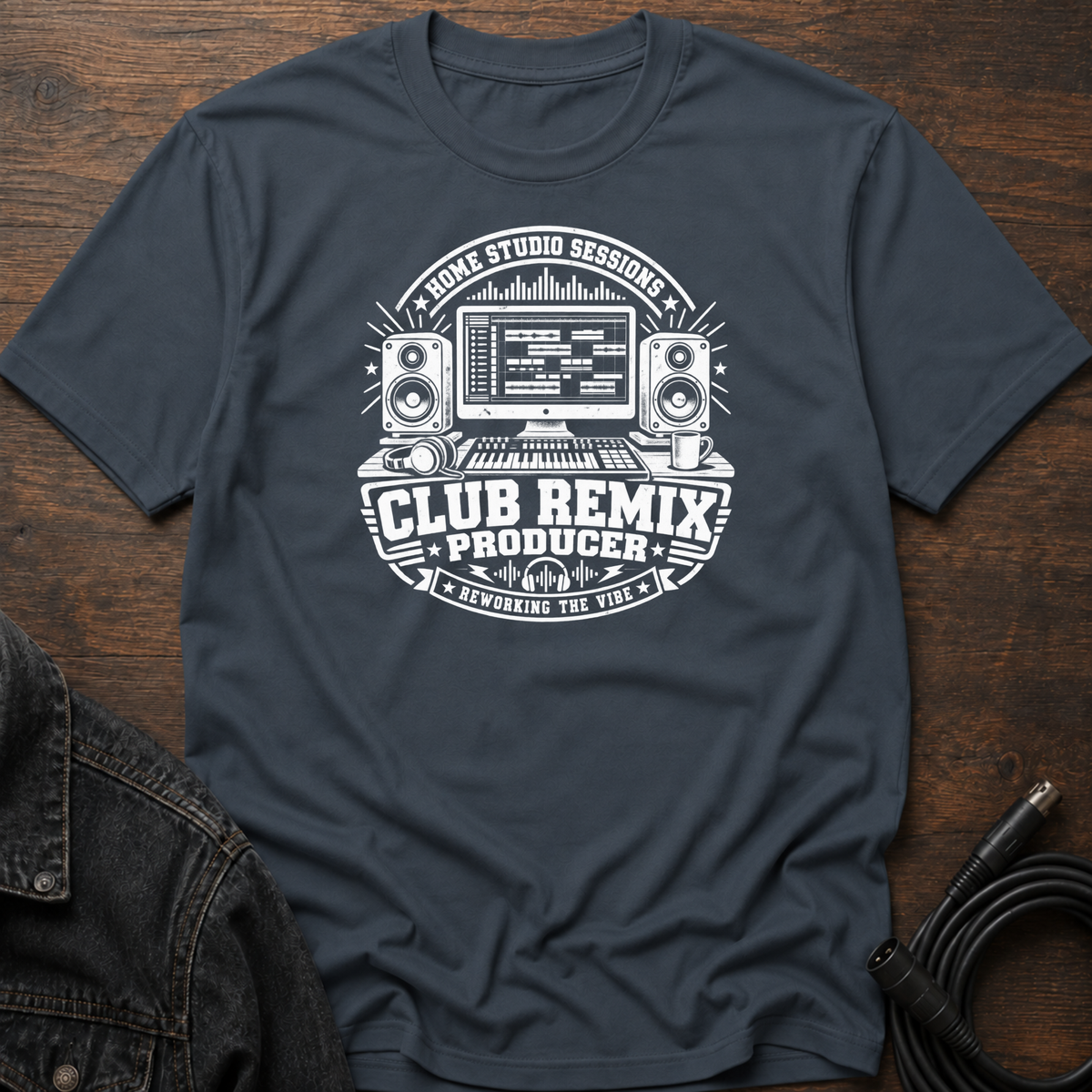Home Studio Sessions - DAW-Club Remix Producer T-Shirt
