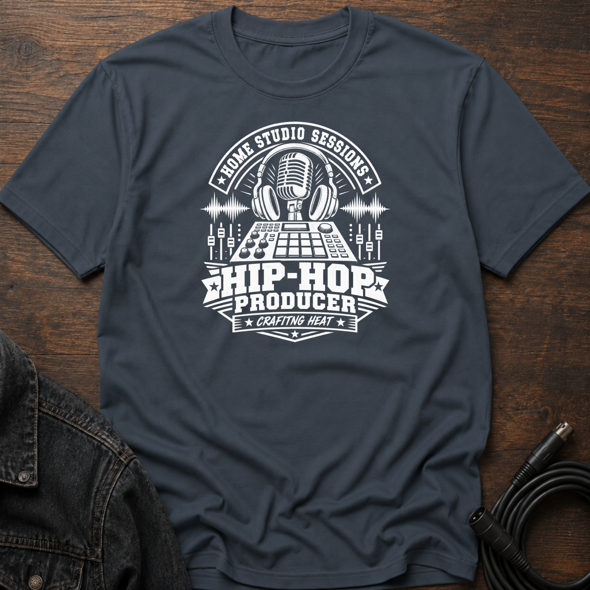 Home Studio Sessions-Hip Hop Producer T-Shirt