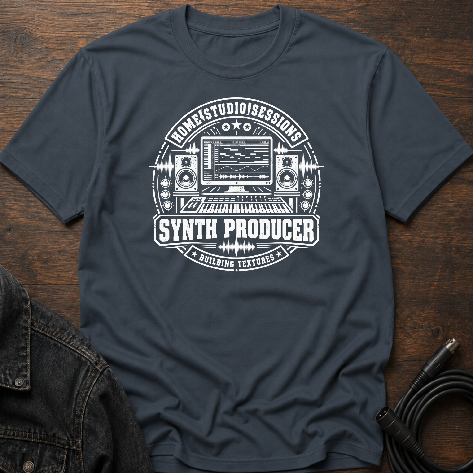 Home Studio Sessions - DAW-Synth Producer T-Shirt
