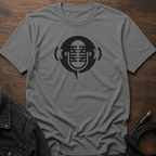 Mic Circle Design w_Sound T-Shirt