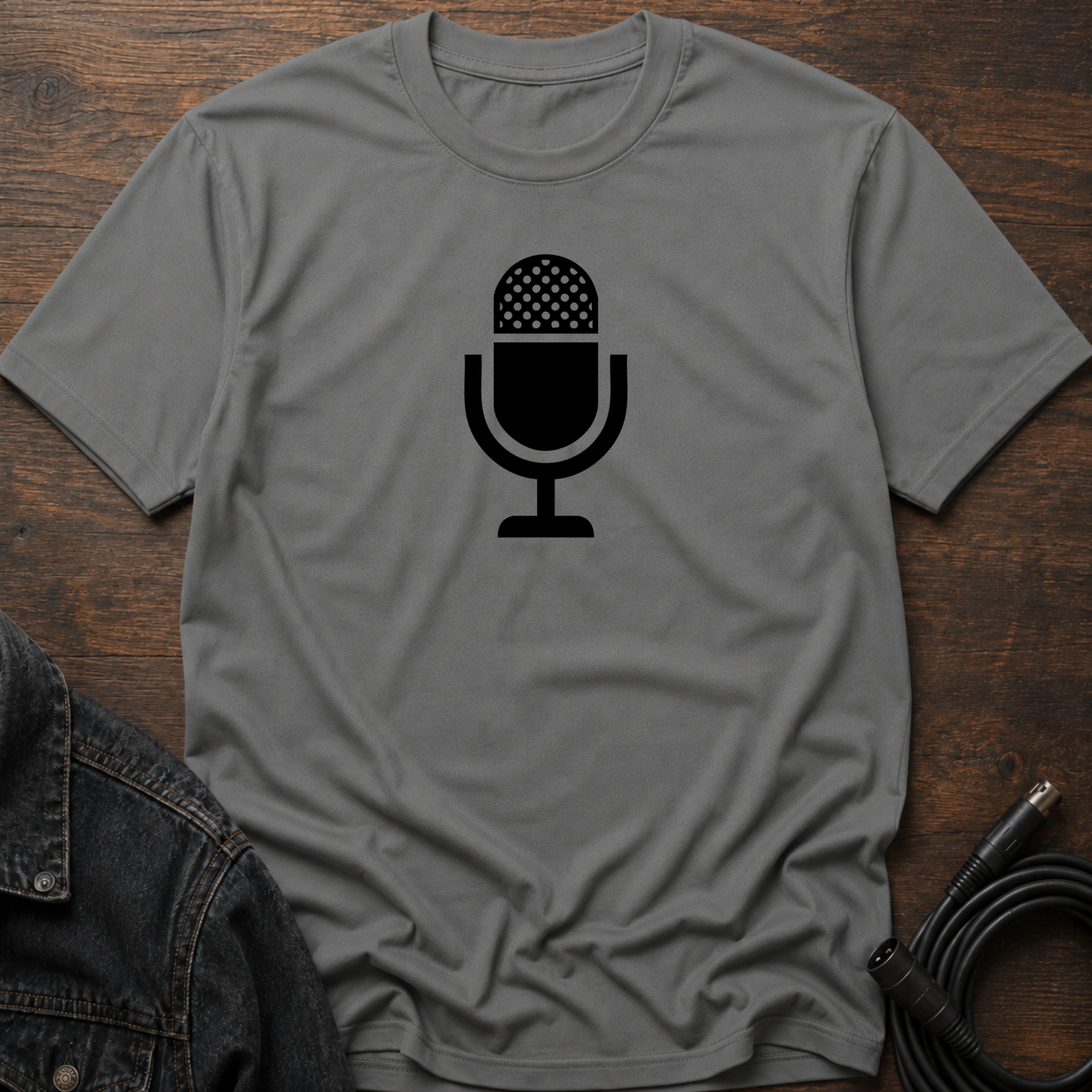 Black Mic Old School T-Shirt