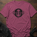 Mic Circle Design w_Sound T-Shirt