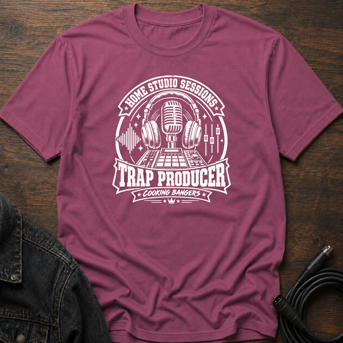 Home Studio Sessions-Trap Producer T-Shirt
