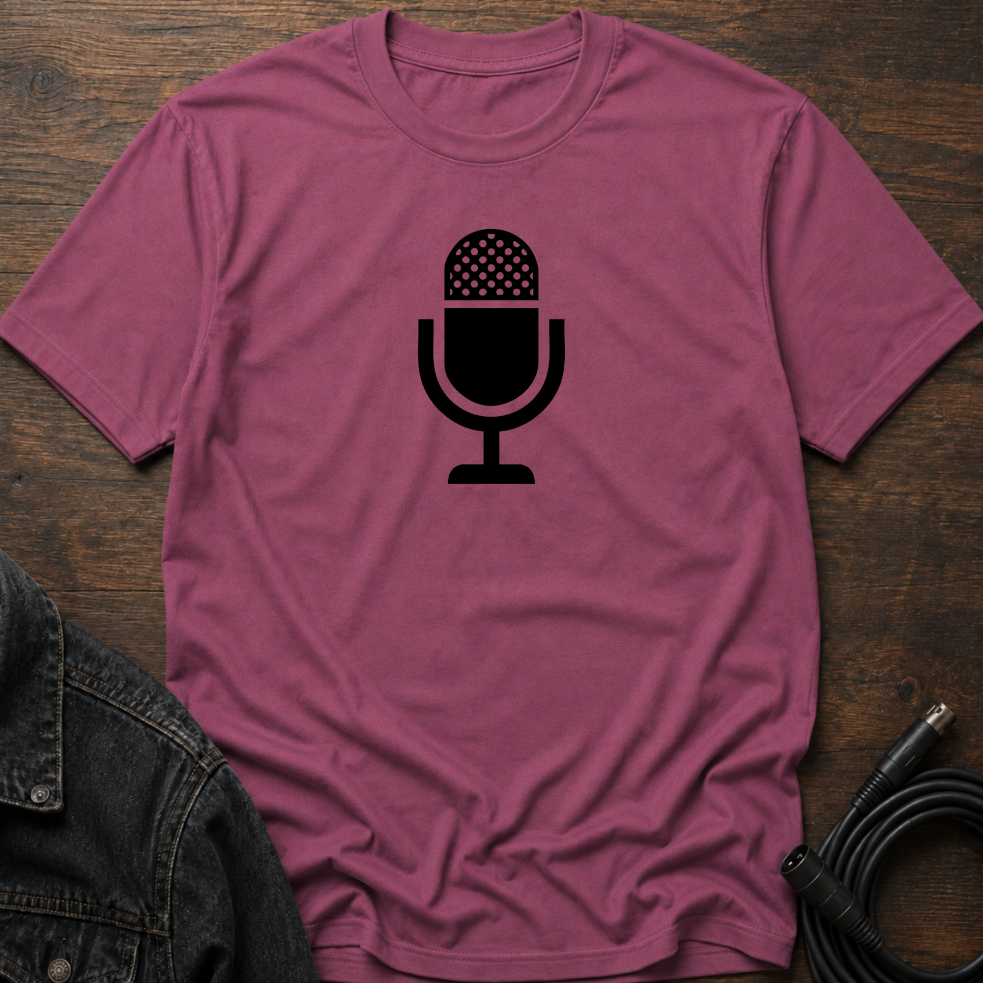 Black Mic Old School T-Shirt