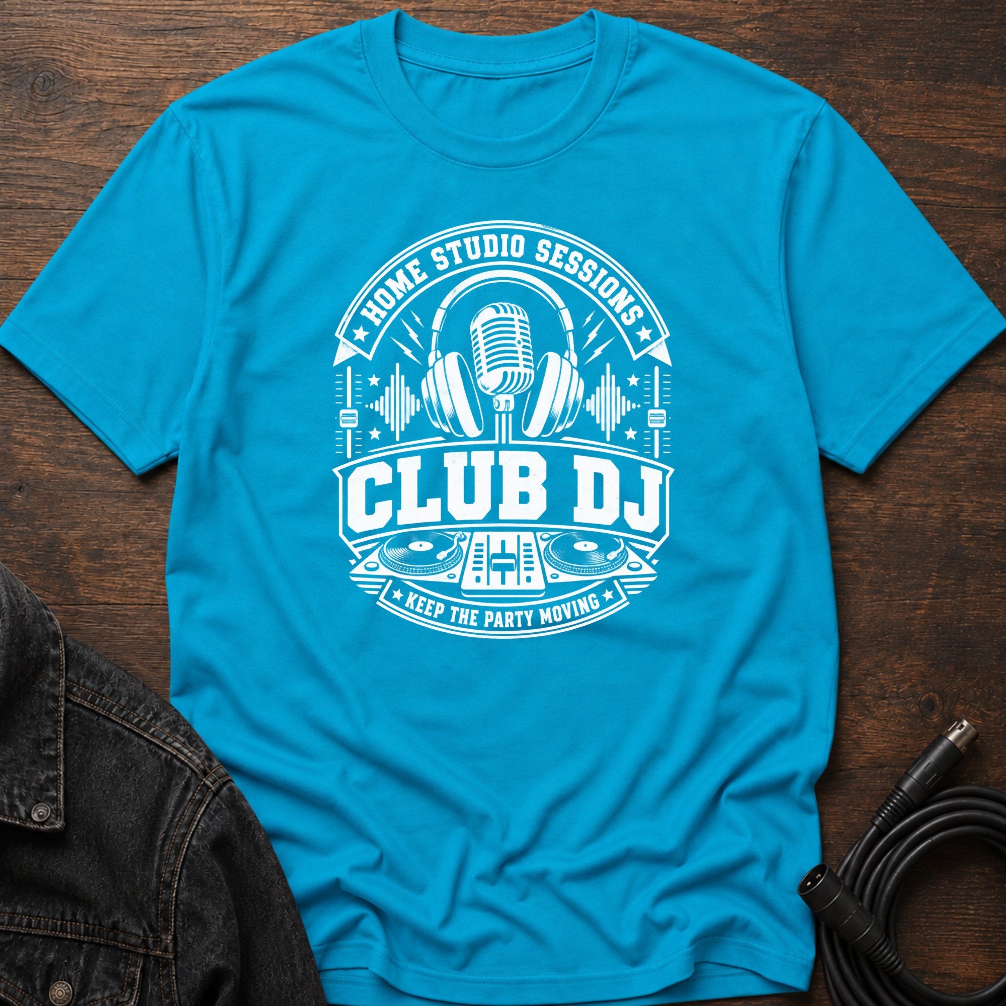 Home Studio Sessions-Club DJ T-Shirt