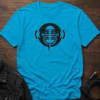 Mic Circle Design w_Sound T-Shirt