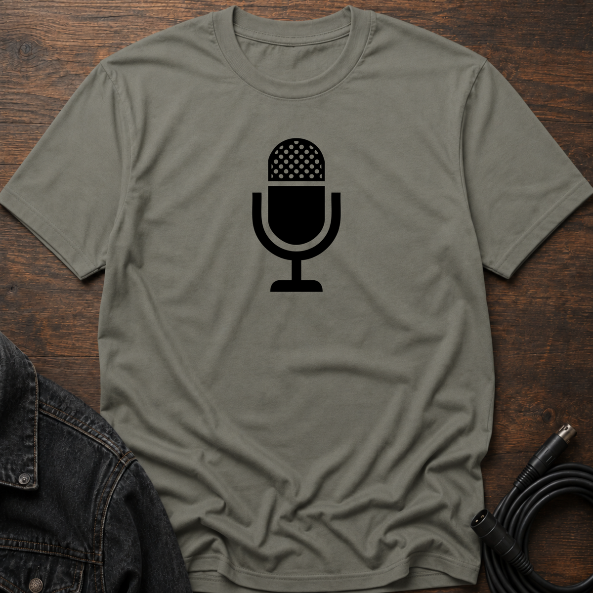 Black Mic Old School T-Shirt