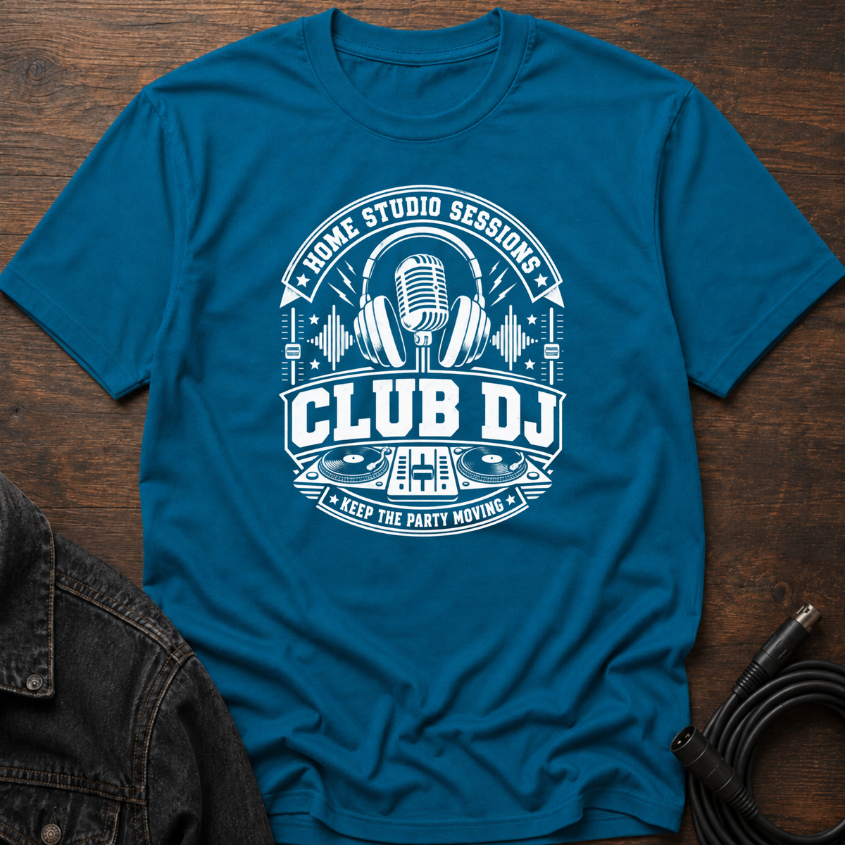Home Studio Sessions-Club DJ T-Shirt
