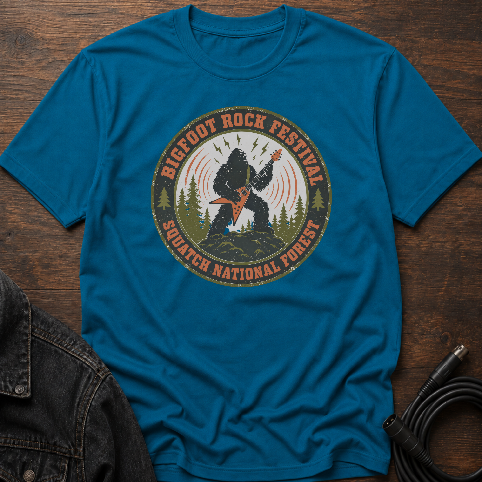 Bigfoot rock Festival T-Shirt