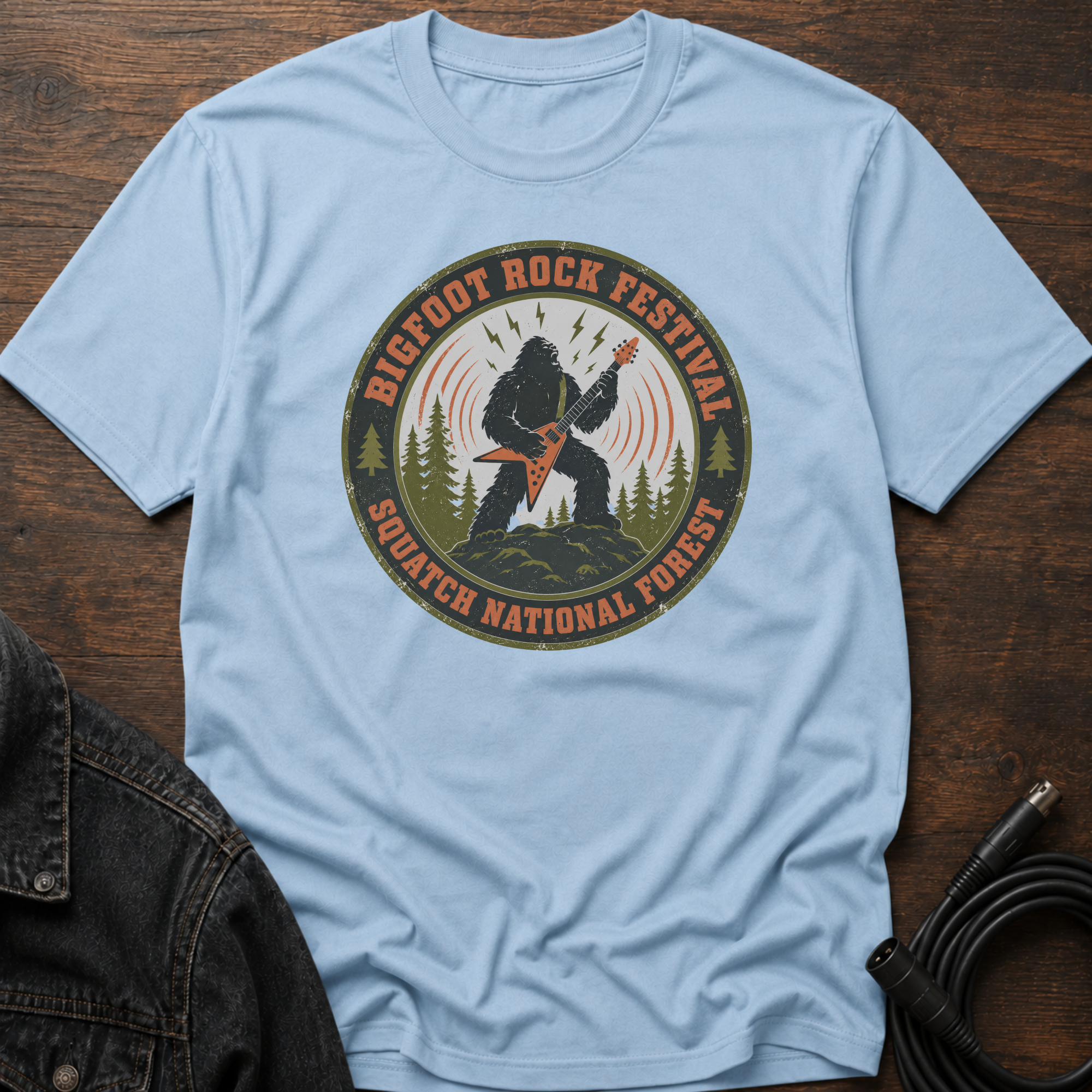 Bigfoot rock Festival T-Shirt