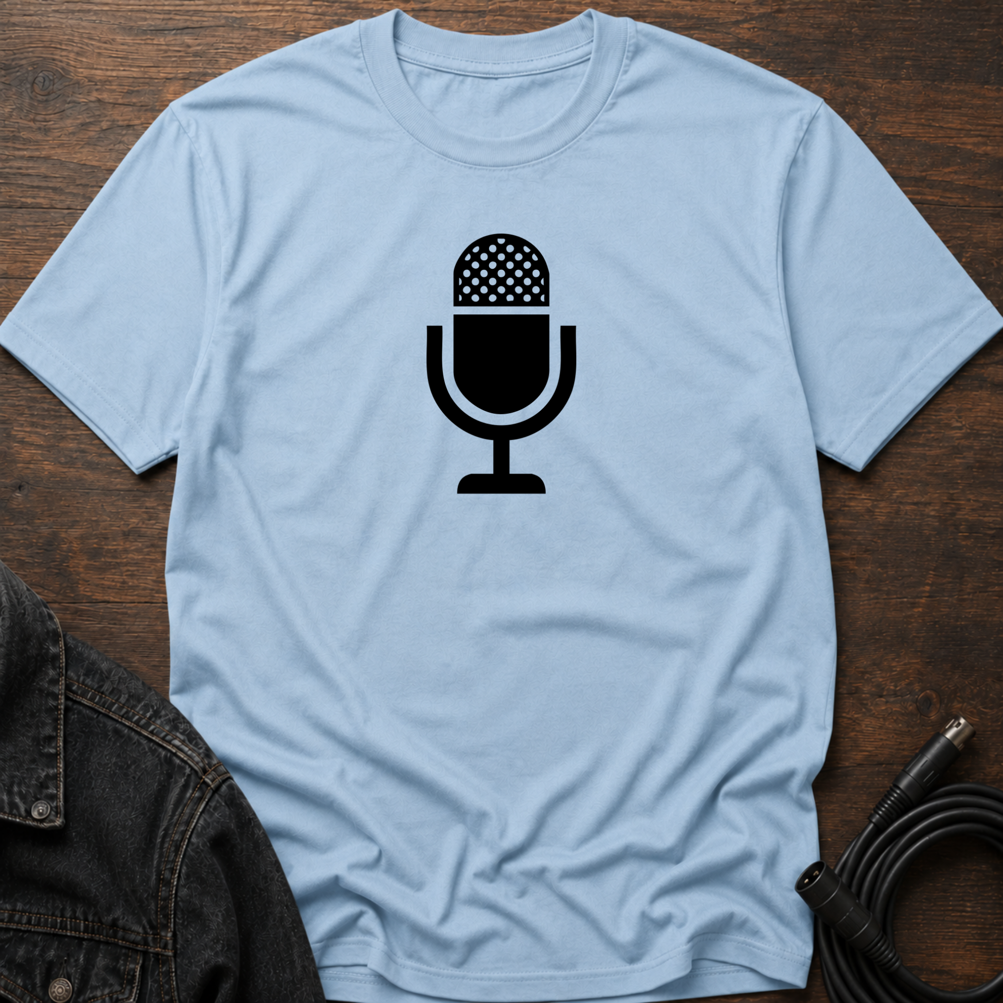 Black Mic Old School T-Shirt