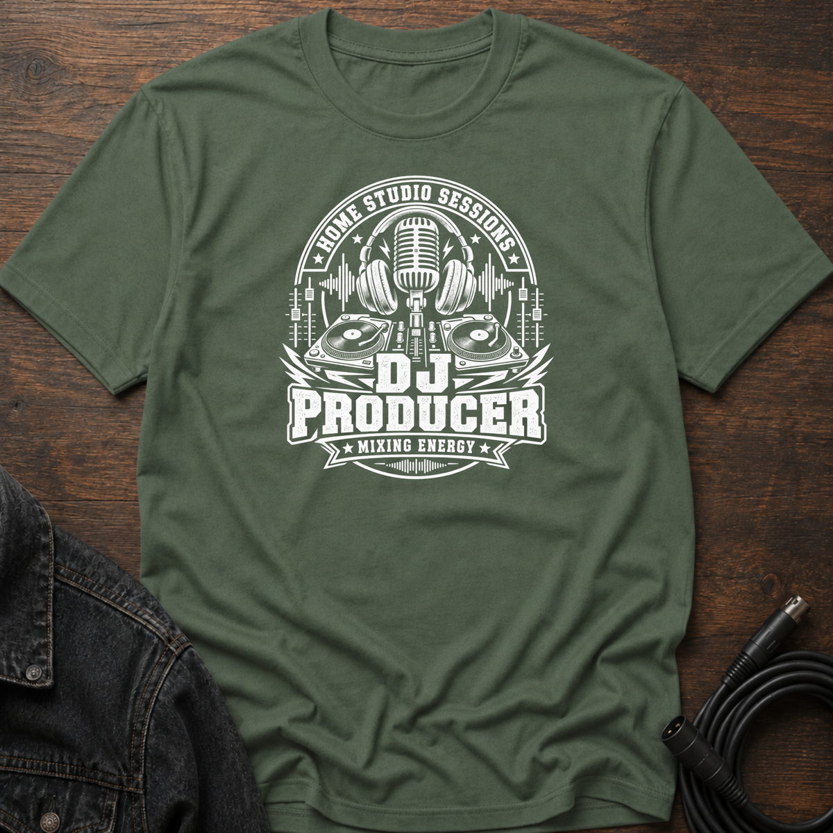 Home Studio Sessions-DJ Producer T-Shirt