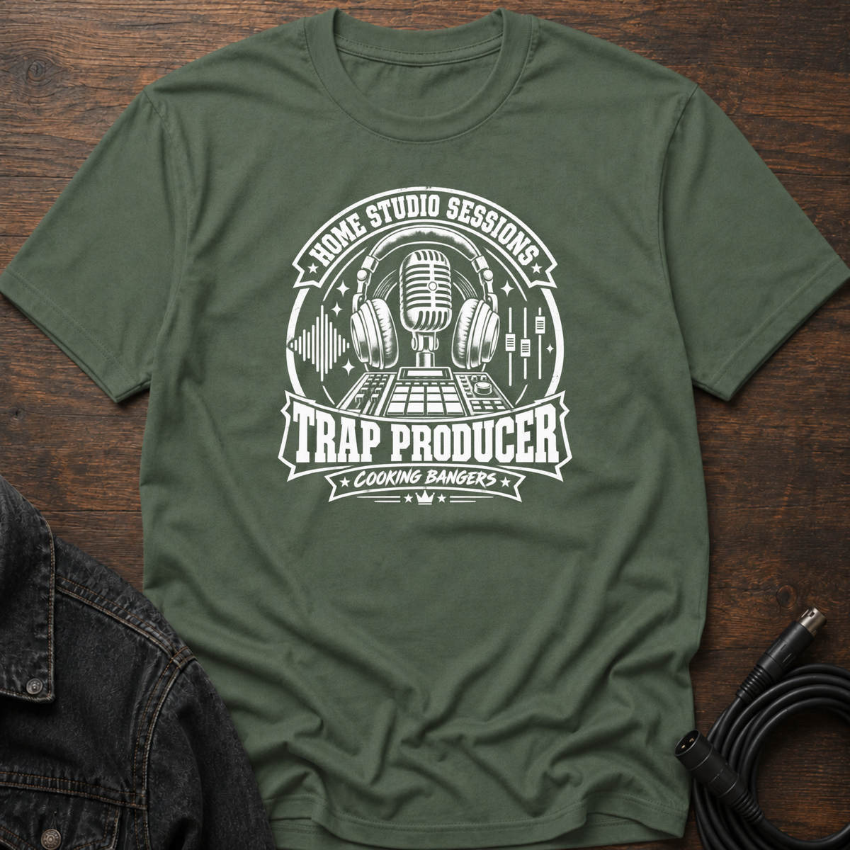 Home Studio Sessions-Trap Producer T-Shirt
