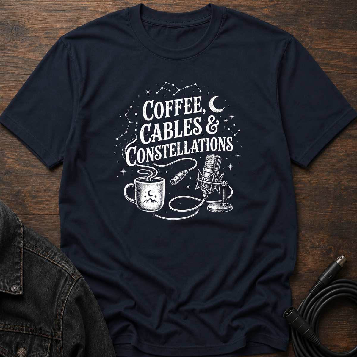 Coffee, Cables & Constellations T-Shirt