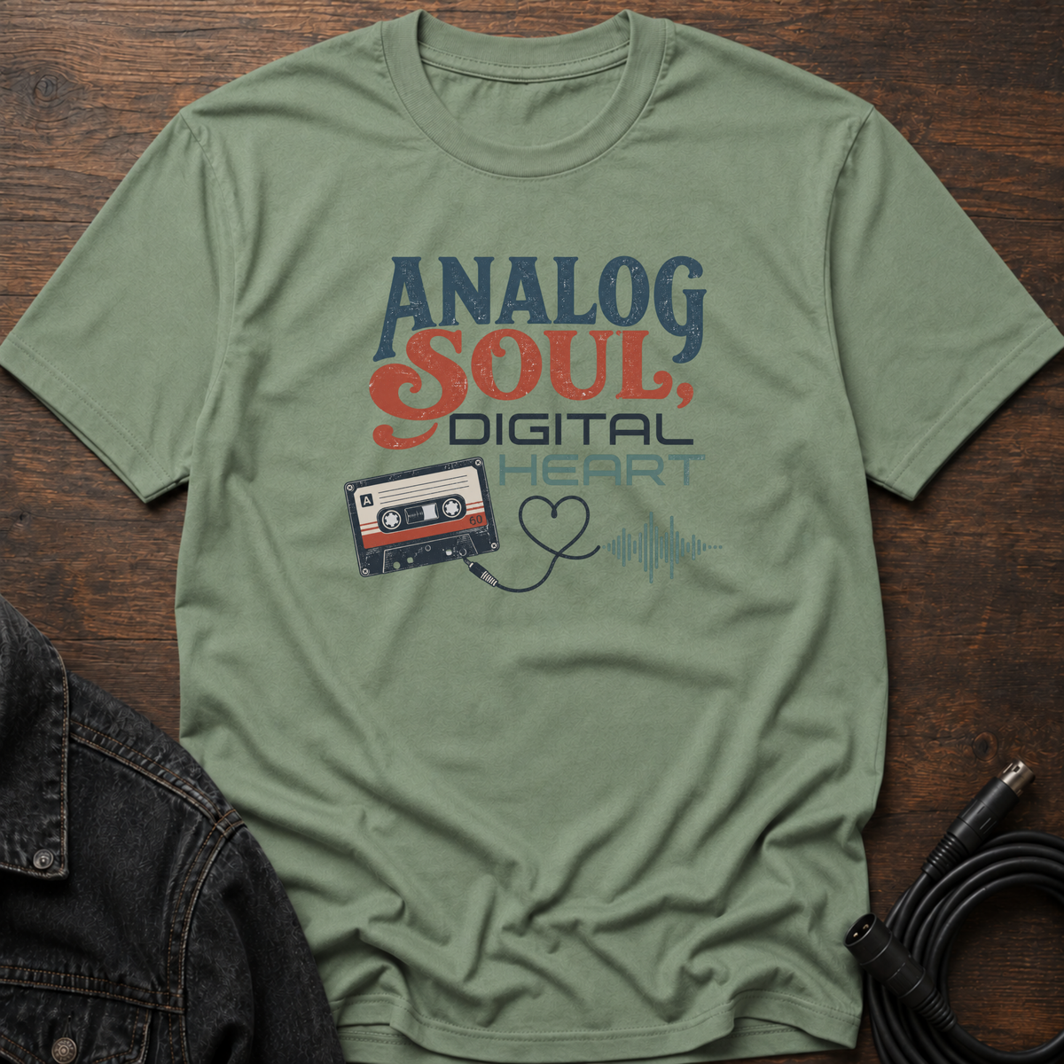 Analog Soul Digital HeartT-Shirt