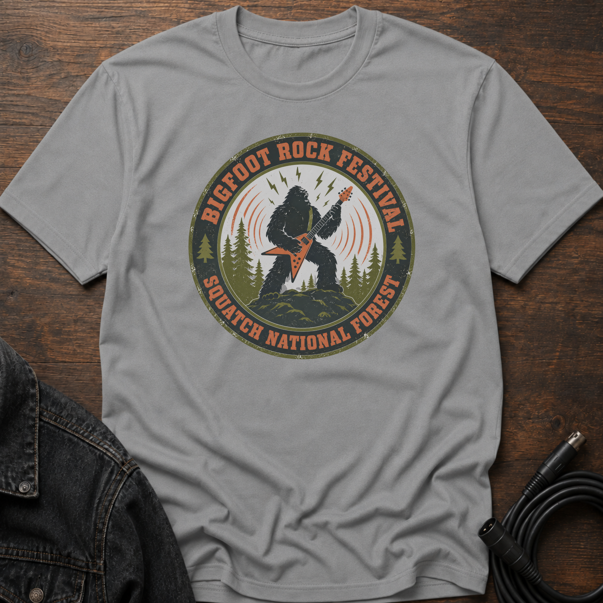 Bigfoot rock Festival T-Shirt