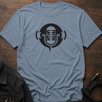 Mic Circle Design w_Sound T-Shirt
